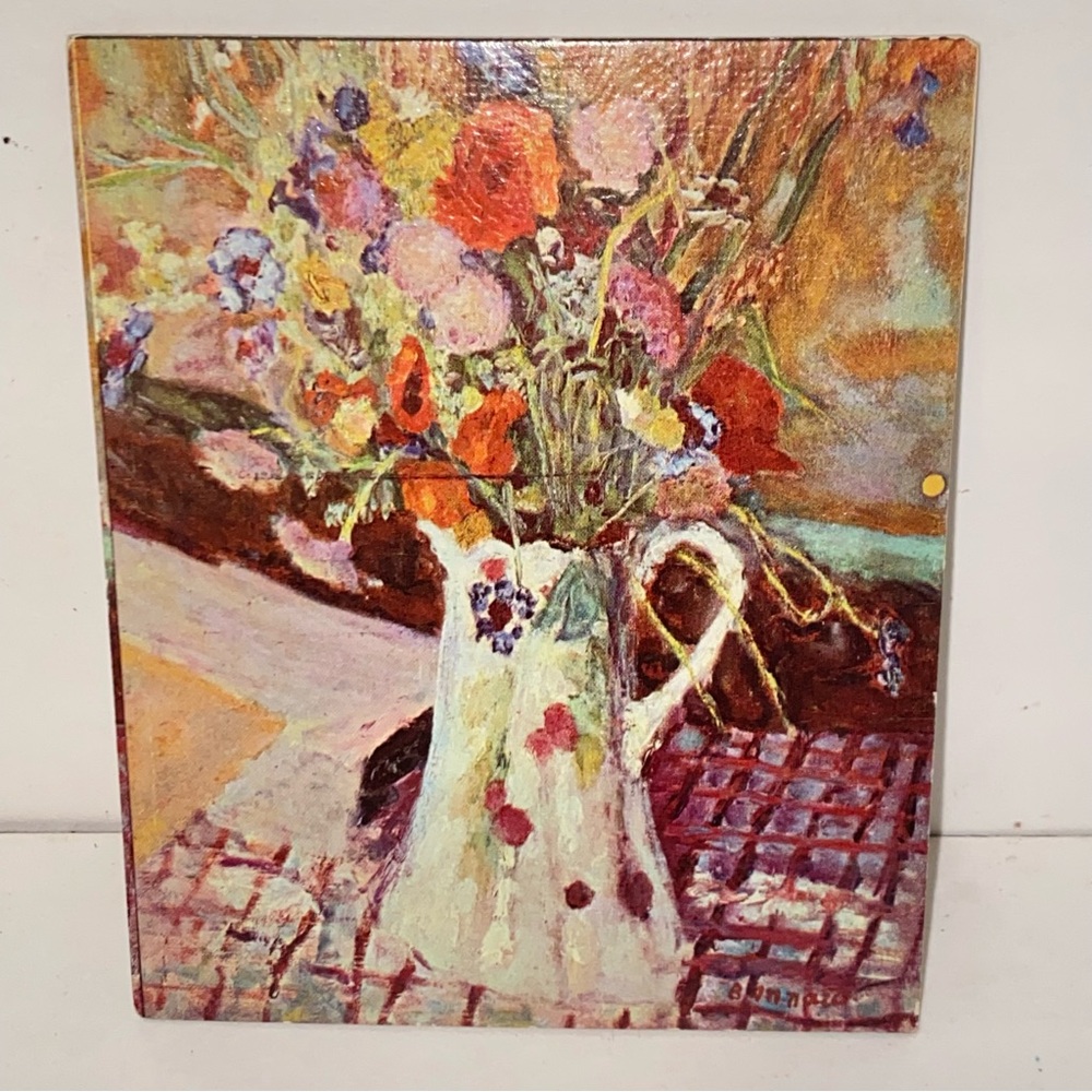 Pierre Bonnard A Bouquet of Flowers Royale Academie Miniature Art Print